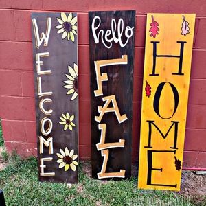 Welcome signs